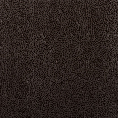 40" Brown Faux Leather And Iron Swivel Low Back Bar Height Chair