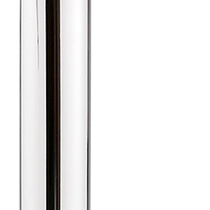 Cream Faux Leather Adjustable Modern Bar Stool