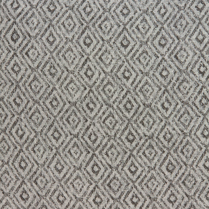 20 X 20 Gray Zippered Cotton Blend Throw Pillow