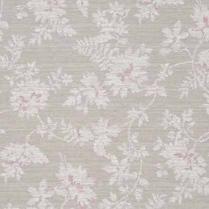 8' X 10' Natural Floral Distressed Washable Area Rug