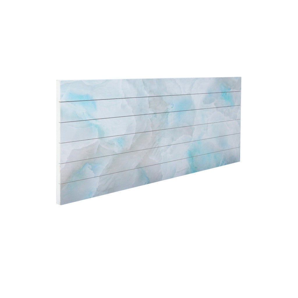 Sea Glass Abstract Unframed Wood Wall Art