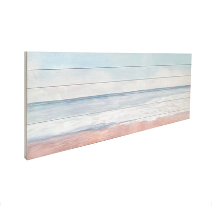 Serene Ocean Waves Wall Plank Wall Art