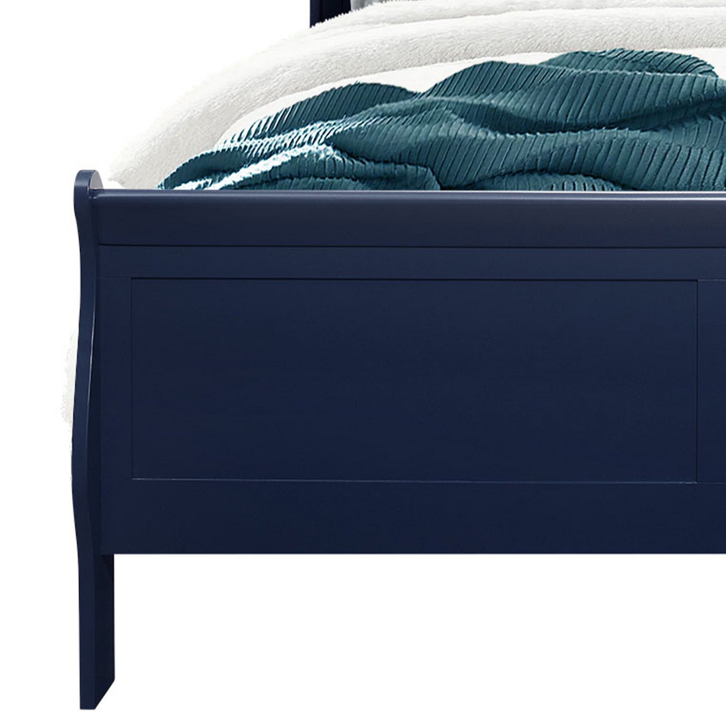 Solid Wood Standard Upholstered Bed
