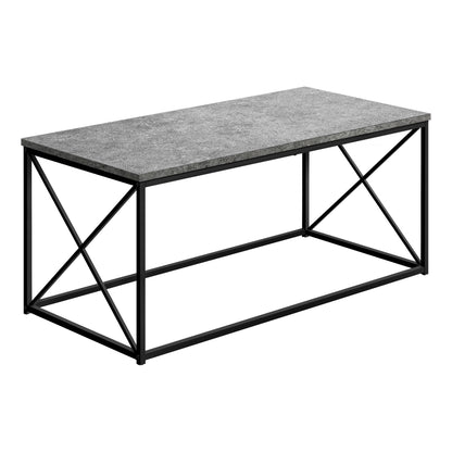 41" Grey Rectangular Coffee Table