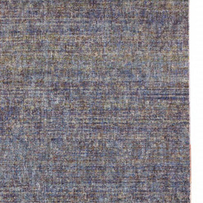 2' X 10' Gold Rust Brown And Ivory Power Loom Stain Resistant Runner Rug