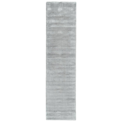 4' X 6' Gray And Black Hand Woven Area Rug