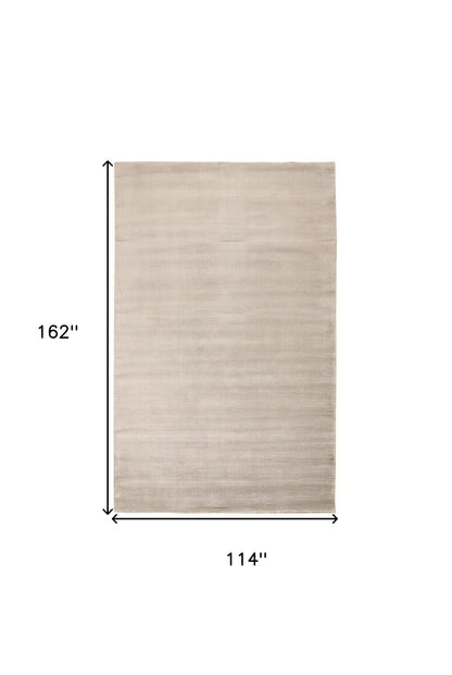 4' X 6' Gray And Black Hand Woven Area Rug