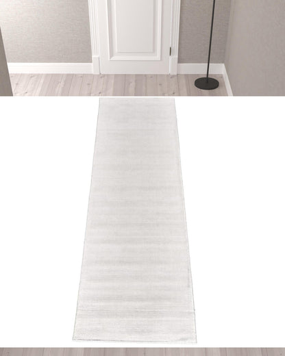 4' X 6' Gray And Black Hand Woven Area Rug