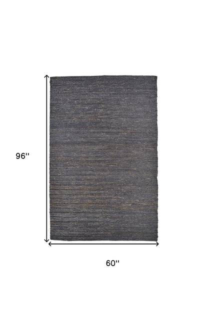 2' X 3' Tan Ivory And Taupe Hand Woven Area Rug