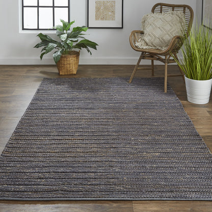 2' X 3' Tan Ivory And Taupe Hand Woven Area Rug