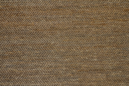 8' X 11' Tan And Gray Hand Woven Area Rug