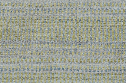 2' X 3' Gold Ivory And Gray Abstract Stain Resistant Area Rug