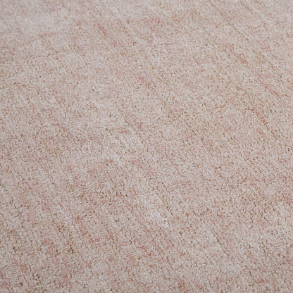 4' X 6' Pink And Ivory Hand Woven Area Rug