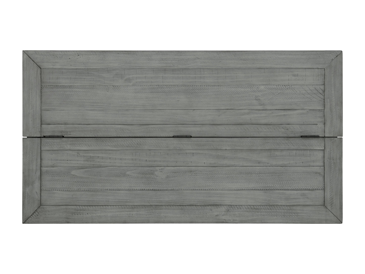 48" Dove Grey Solid Wood Rectangular Lift Top Storage Coffee Table