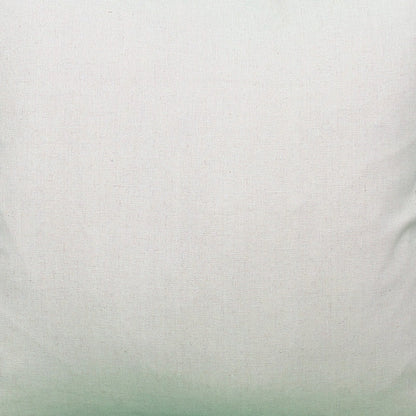 20"x20" Beige and Ivory Linen Blend Zippered Pillow