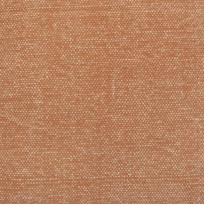 14" X 36" Orange And Tan 100% Cotton Zippered Pillow