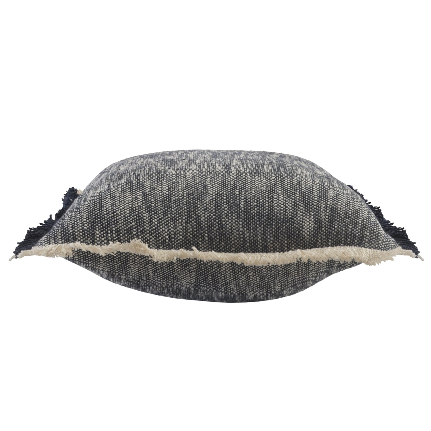 20" X 20" Micro Gray 100% Cotton Zippered Pillow