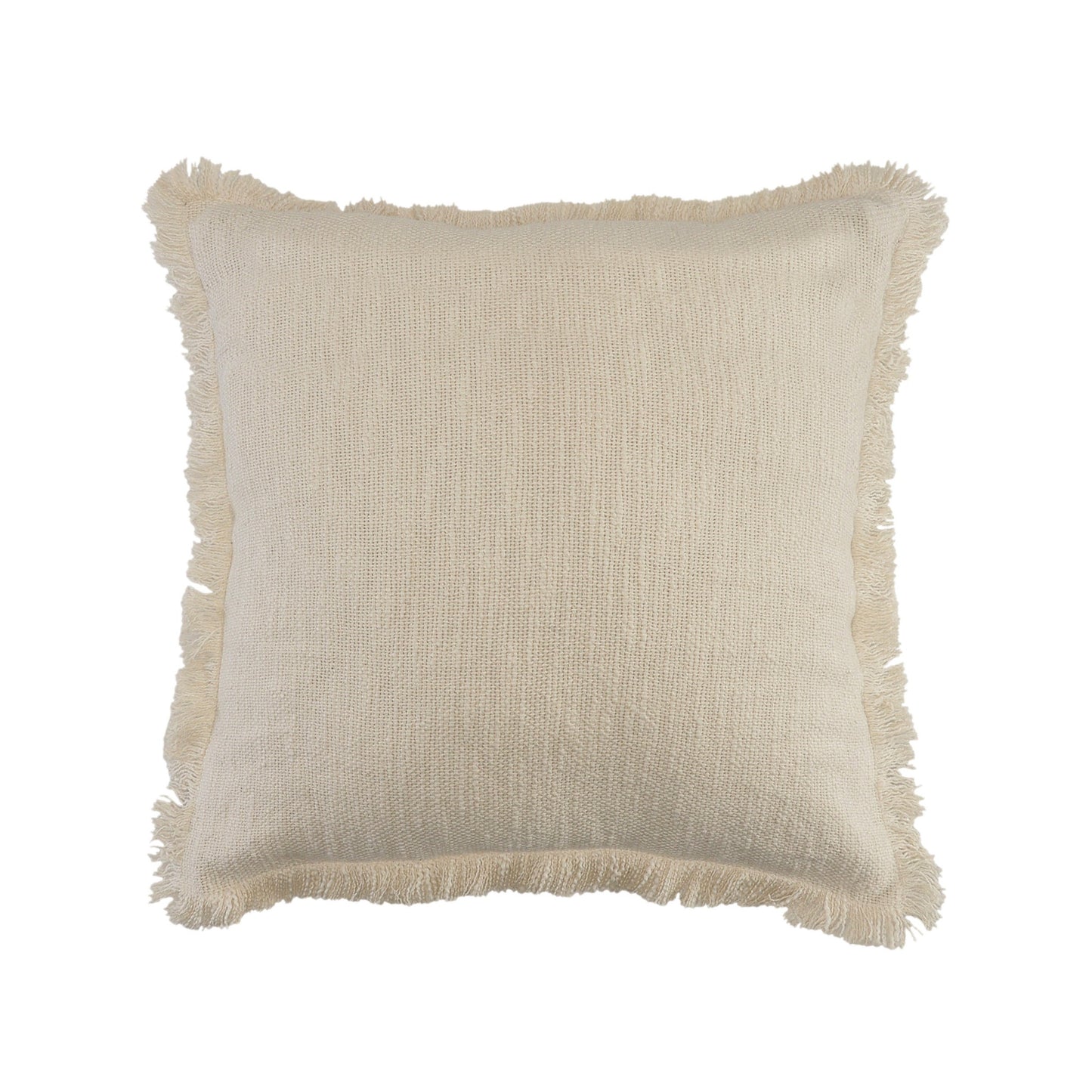 20" X 20" Micro Gray 100% Cotton Zippered Pillow