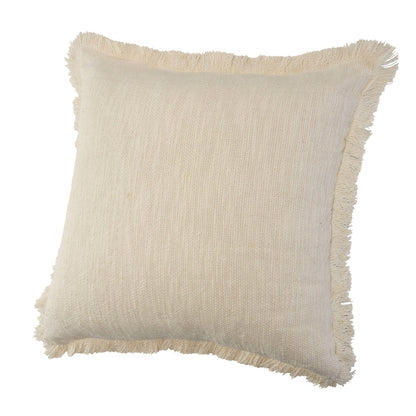 20" X 20" Micro Gray 100% Cotton Zippered Pillow