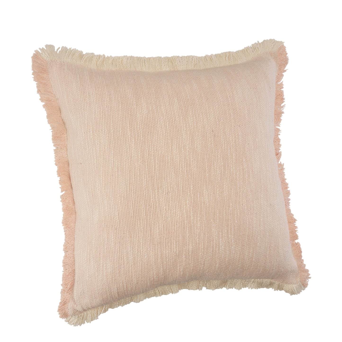 20" X 20" Micro Gray 100% Cotton Zippered Pillow