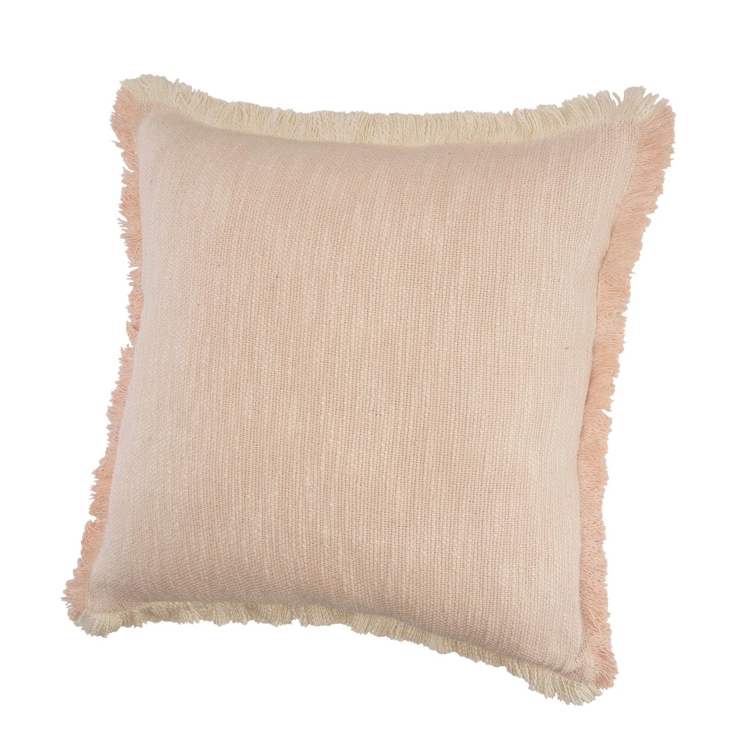 20" X 20" Micro Gray 100% Cotton Zippered Pillow