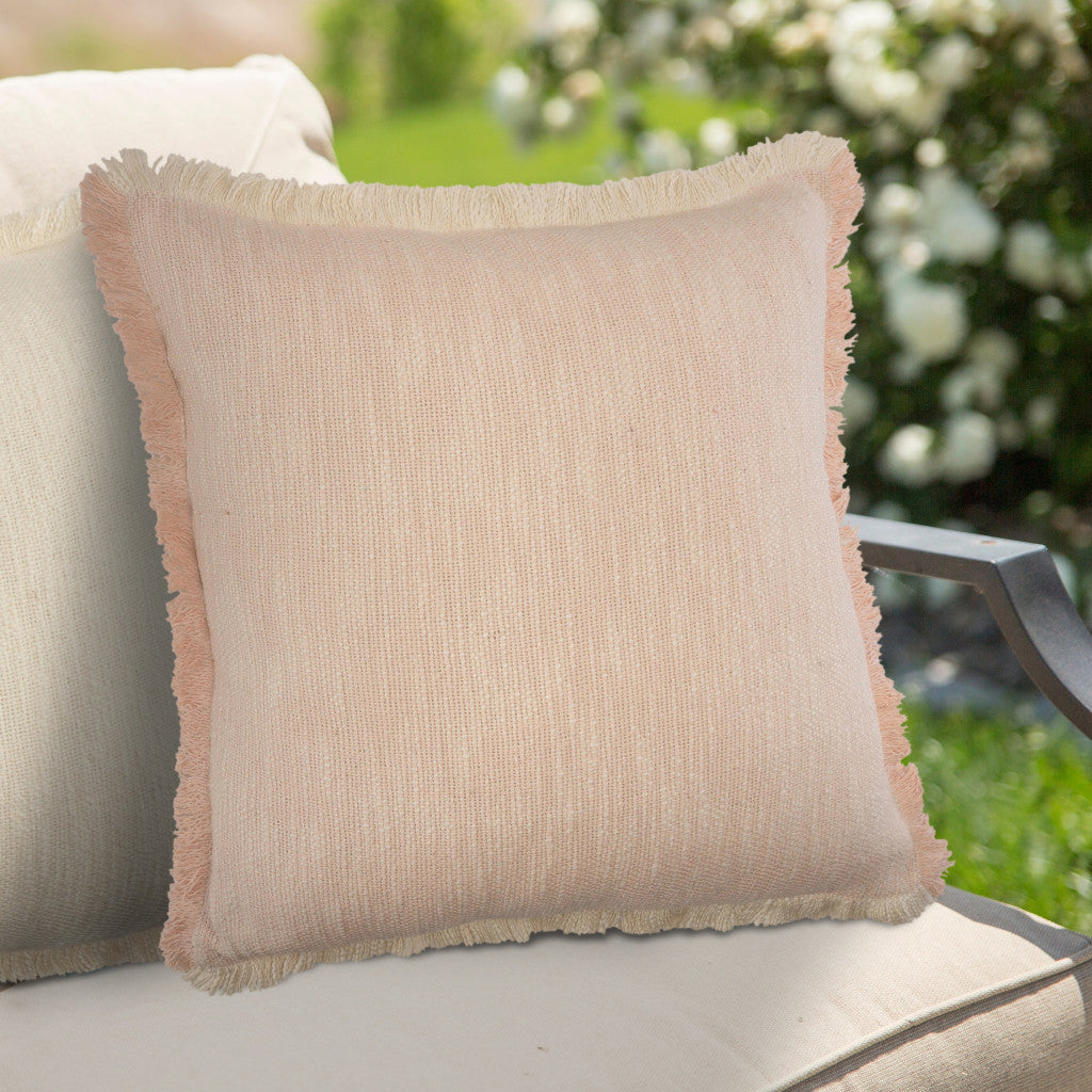 20" X 20" Micro Gray 100% Cotton Zippered Pillow
