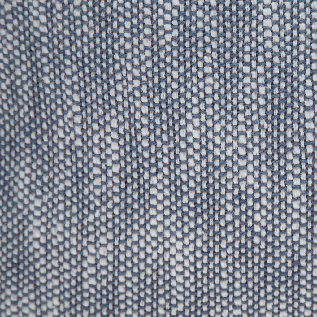 20" X 20" Micro Gray 100% Cotton Zippered Pillow