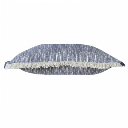 20" X 20" Micro Gray 100% Cotton Zippered Pillow
