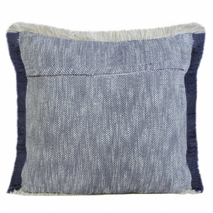 20" X 20" Micro Gray 100% Cotton Zippered Pillow