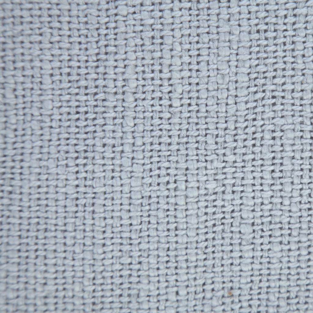 20" X 20" Micro Gray 100% Cotton Zippered Pillow