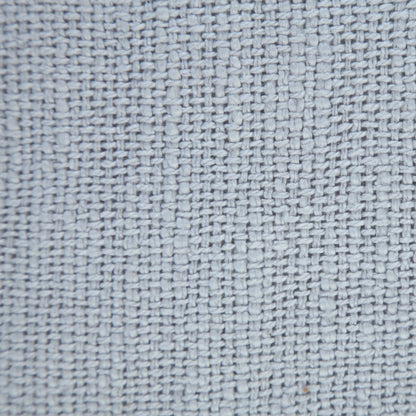 20" X 20" Micro Gray 100% Cotton Zippered Pillow