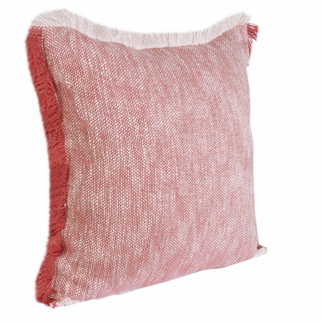 20" X 20" Micro Gray 100% Cotton Zippered Pillow