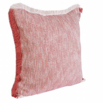 20" X 20" Micro Gray 100% Cotton Zippered Pillow