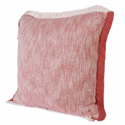 20" X 20" Micro Gray 100% Cotton Zippered Pillow