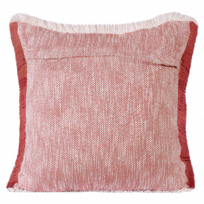 20" X 20" Micro Gray 100% Cotton Zippered Pillow