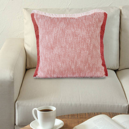 20" X 20" Micro Gray 100% Cotton Zippered Pillow