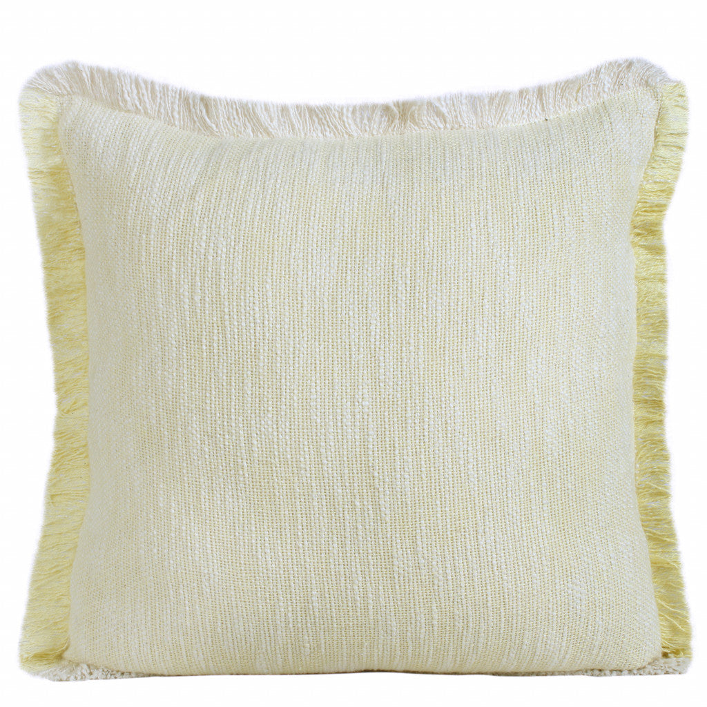 20" X 20" Micro Gray 100% Cotton Zippered Pillow