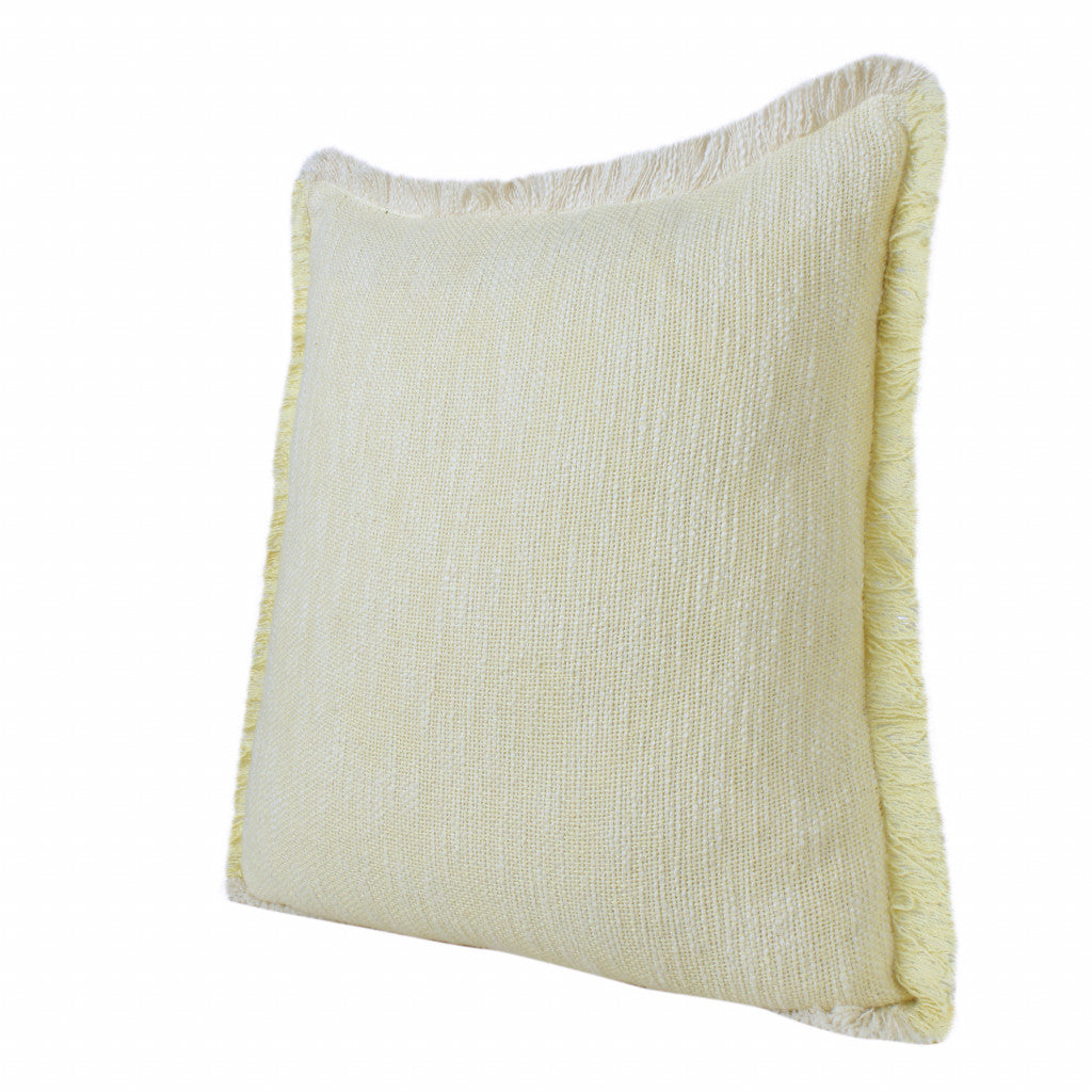20" X 20" Micro Gray 100% Cotton Zippered Pillow