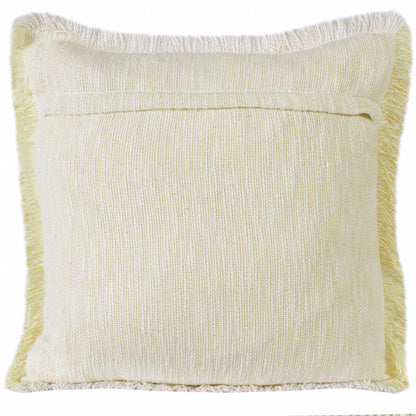 20" X 20" Micro Gray 100% Cotton Zippered Pillow