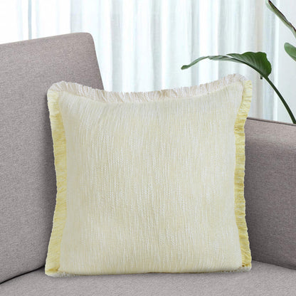 20" X 20" Micro Gray 100% Cotton Zippered Pillow