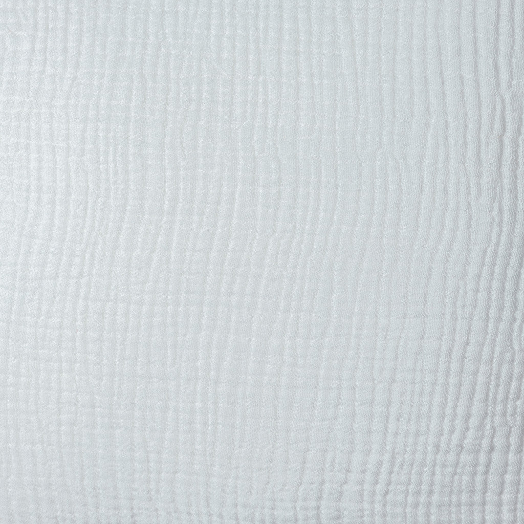 20" X 20" Blue Gray And Cream 100% Cotton Zippered Pillow