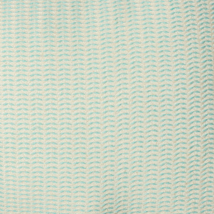 18" X 18" Beige And Ivory 100% Cotton Striped Zippered Pillow