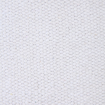 20" X 20" Yellow And White 100% Cotton Geometric Zippered Pillow
