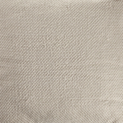 18" X 18" Yellow 100% Cotton Zippered Pillow