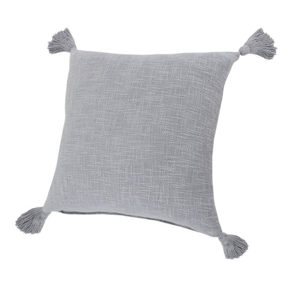 14" X 36" Jet Black 100% Cotton Zippered Pillow
