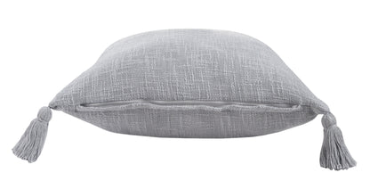 14" X 36" Jet Black 100% Cotton Zippered Pillow