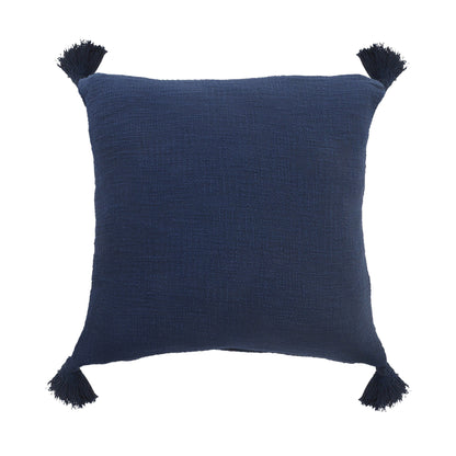 14" X 36" Jet Black 100% Cotton Zippered Pillow