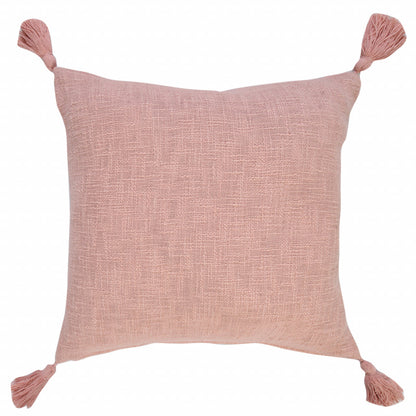 14" X 36" Jet Black 100% Cotton Zippered Pillow