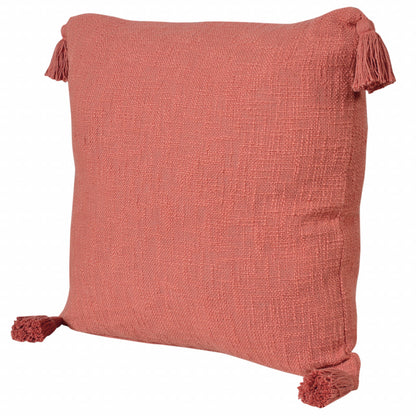 14" X 36" Jet Black 100% Cotton Zippered Pillow