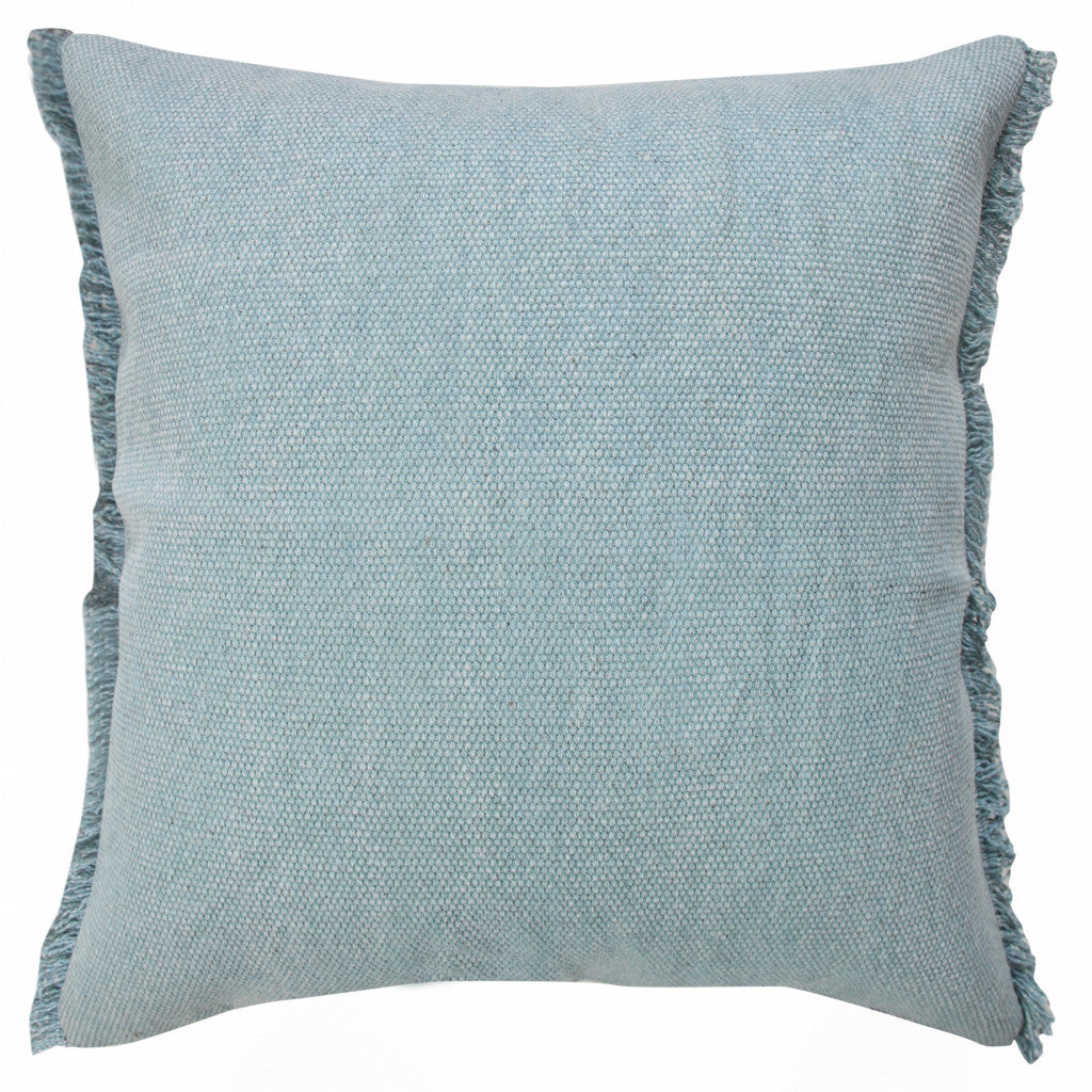 14" X 36" Jet Black 100% Cotton Zippered Pillow